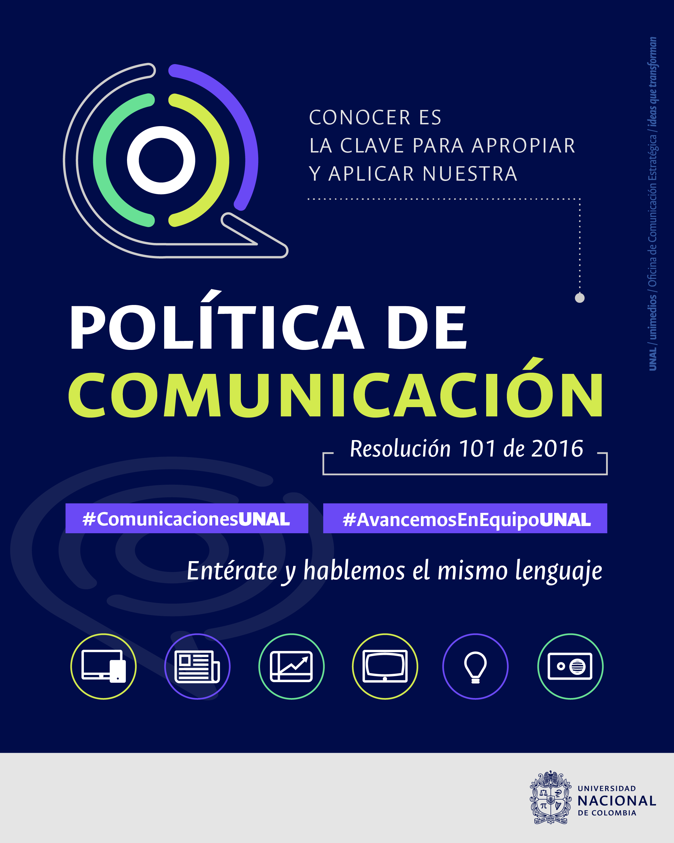 Politica de Comunicaciones UNAL