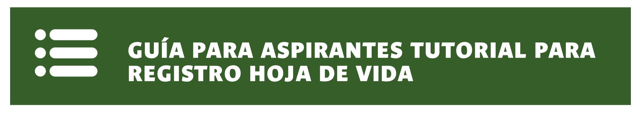 Guía aspirantes tutorial registro