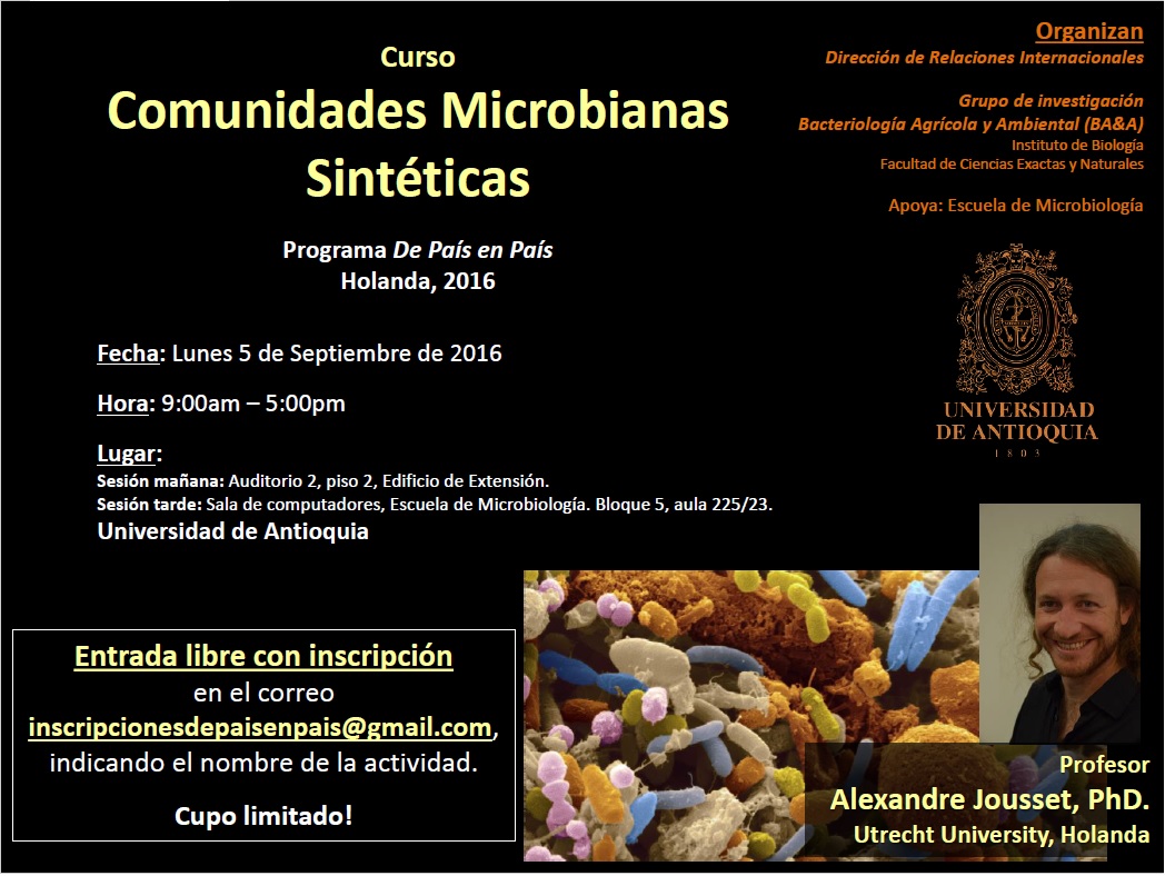 Curso Comunidades Microbianas